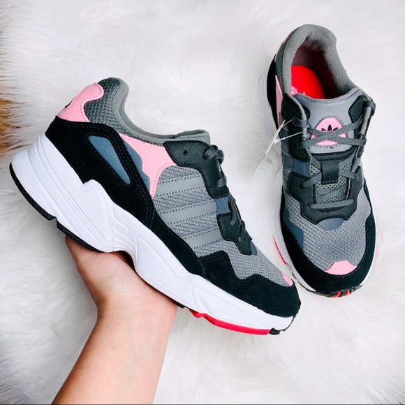adidas yung black and pink